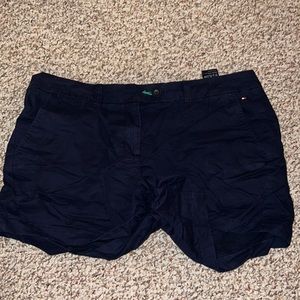 Tommy Hilfiger Twill Navy Shorts